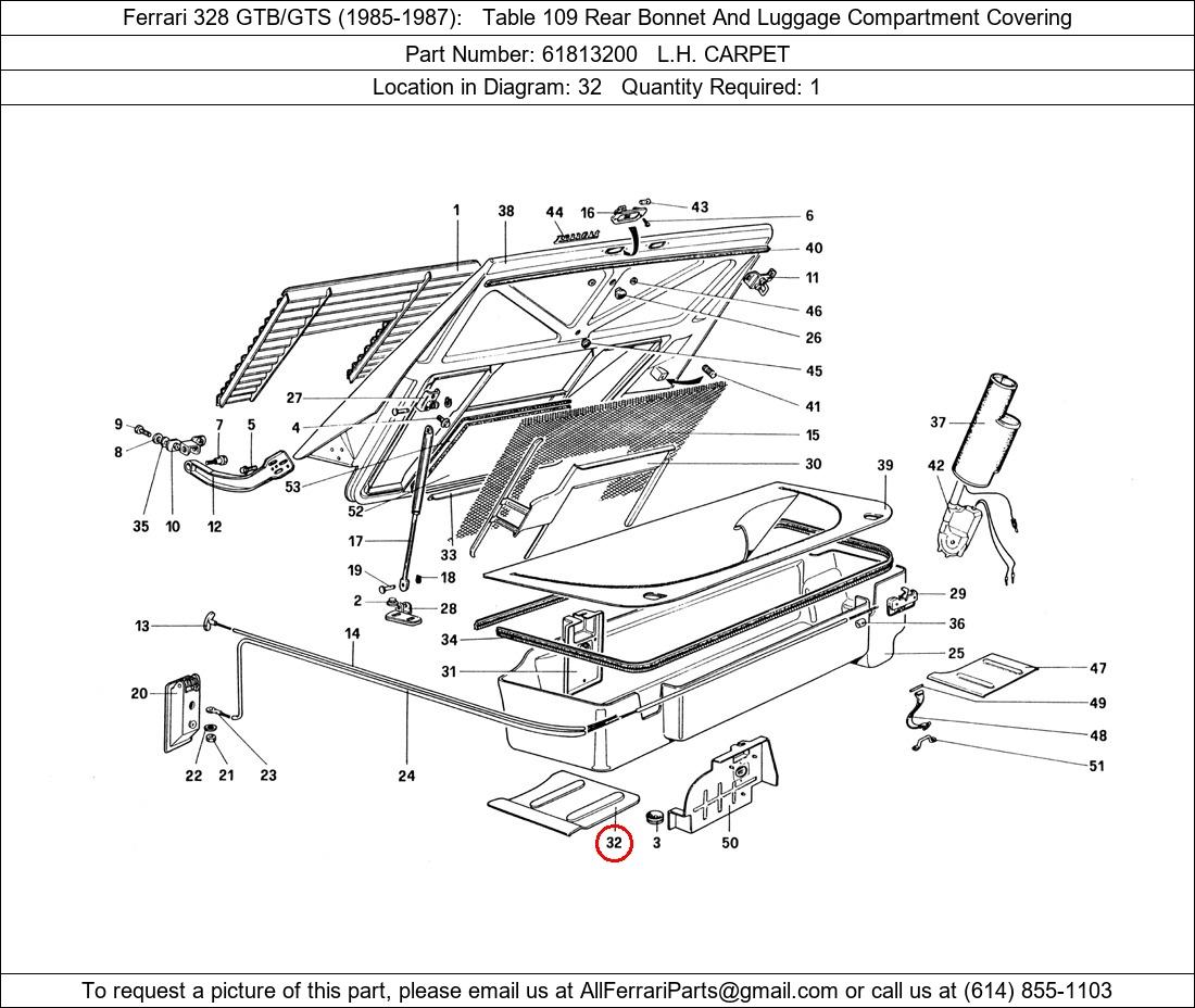 Ferrari Part 61813200