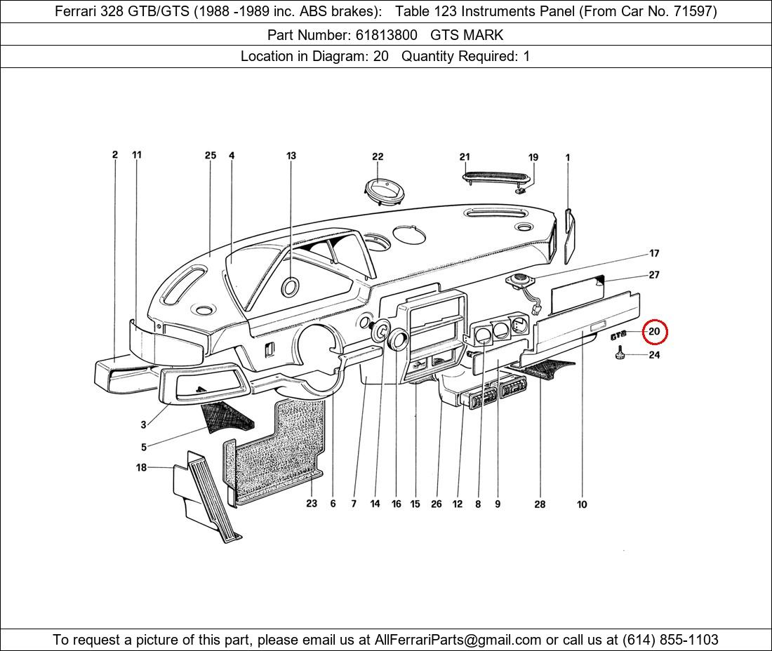 Ferrari Part 61813800