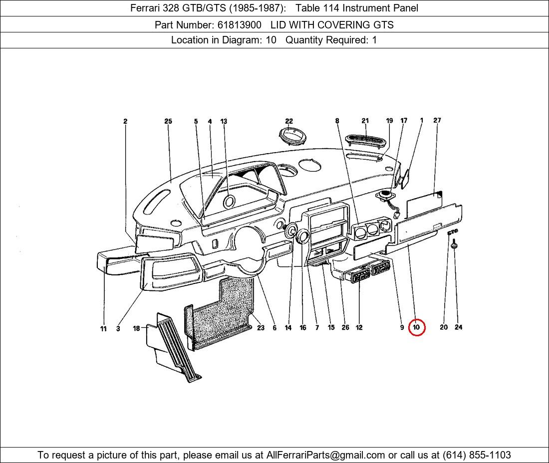 Ferrari Part 61813900