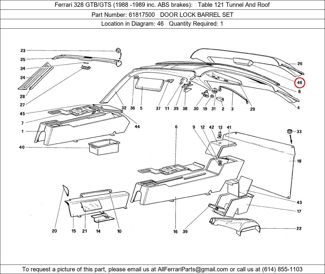 Ferrari Part 61817500