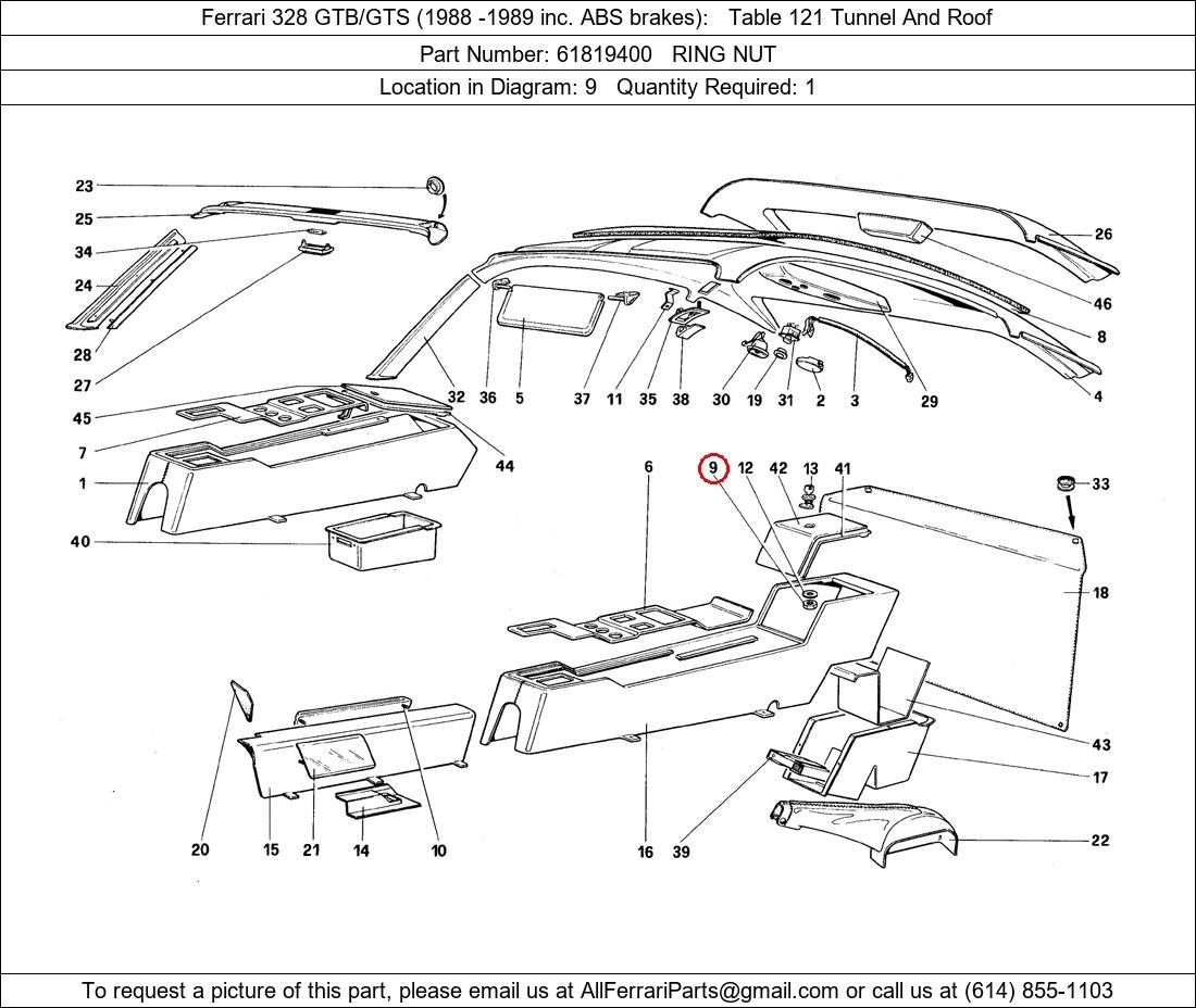 Ferrari Part 61819400