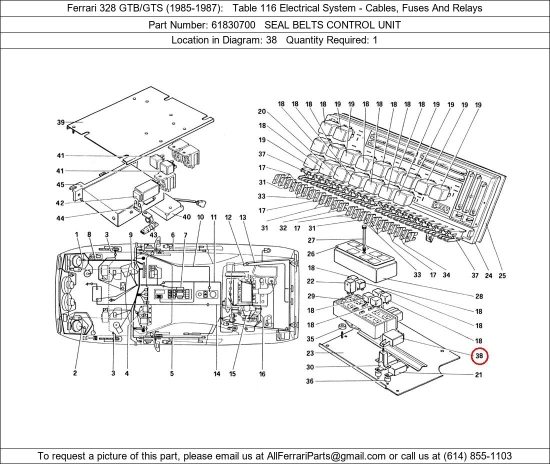 Ferrari Part 61830700