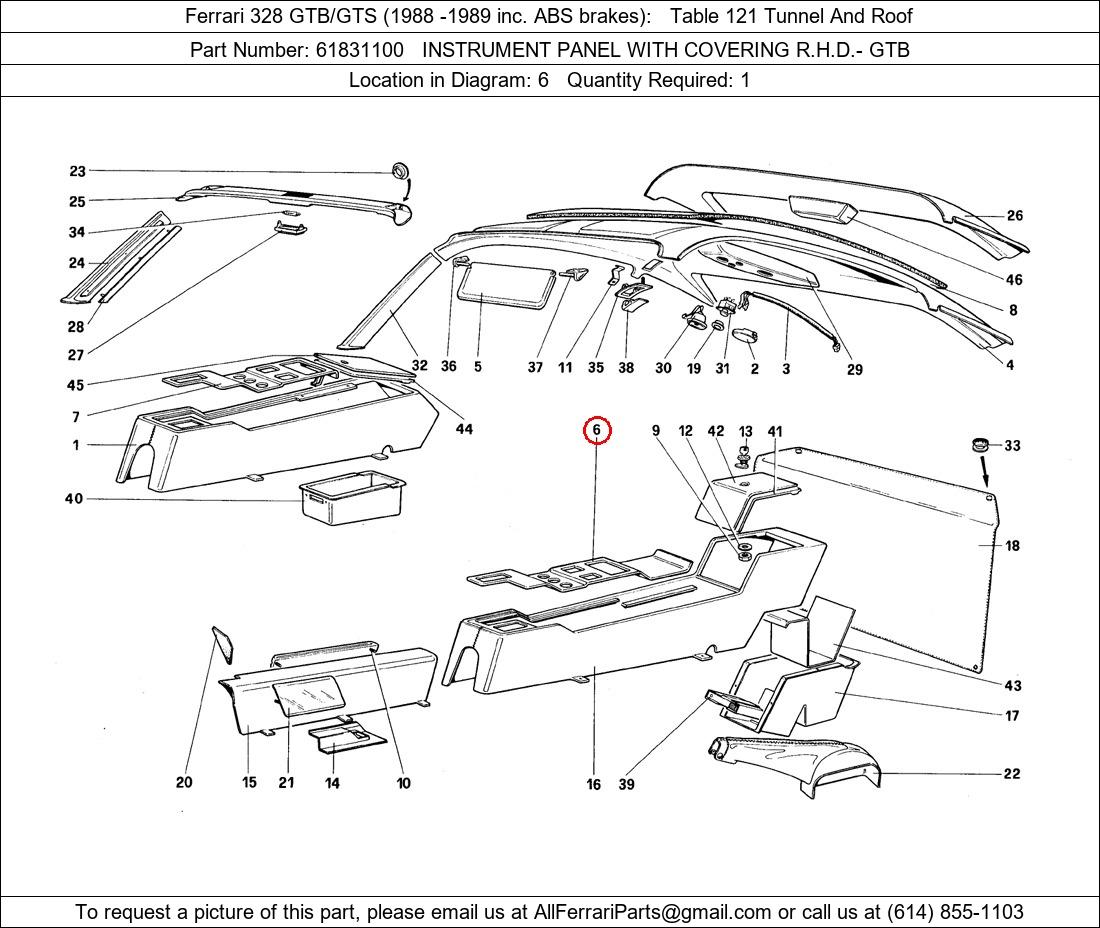 Ferrari Part 61831100