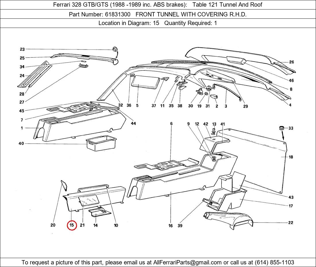 Ferrari Part 61831300