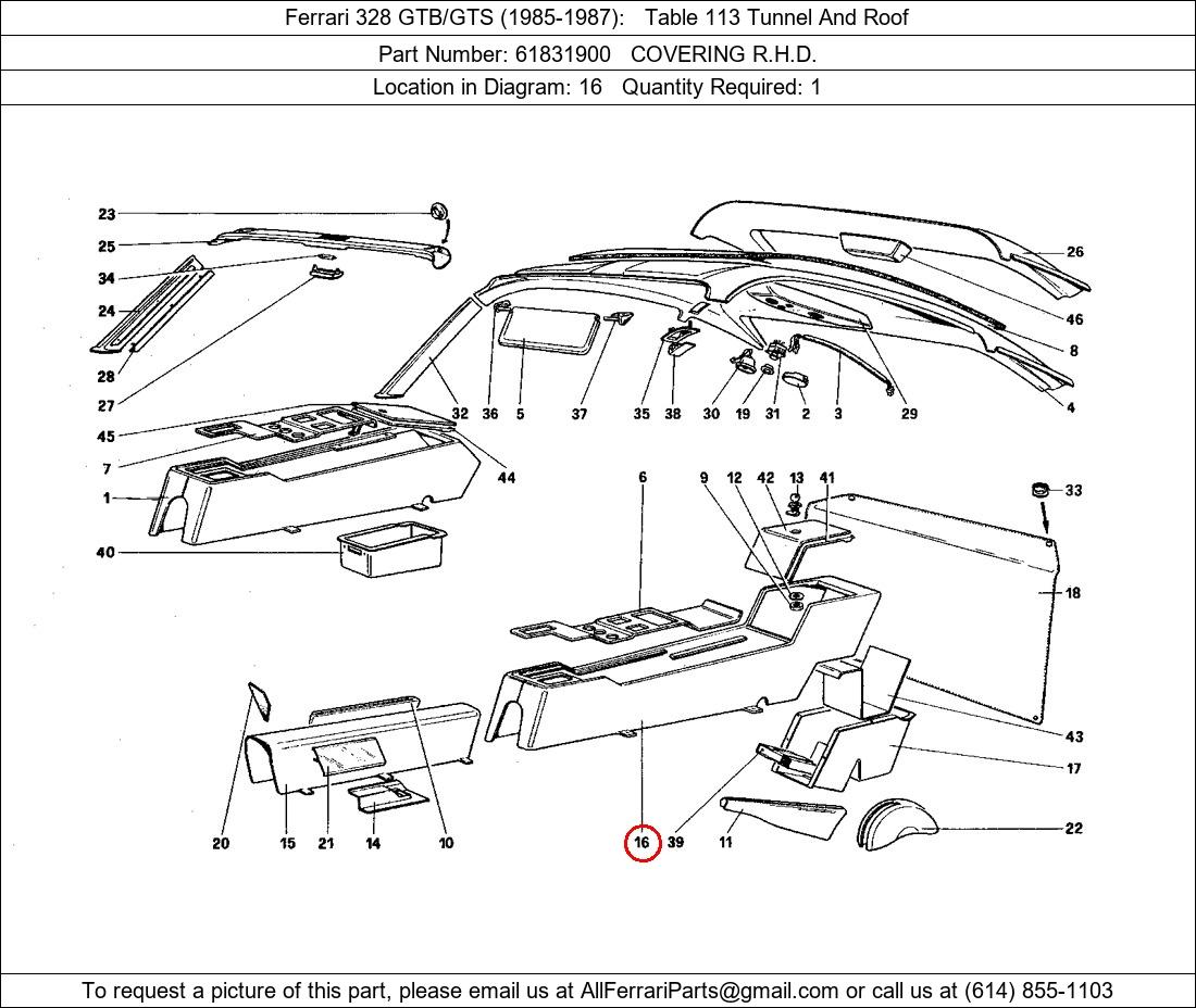 Ferrari Part 61831900