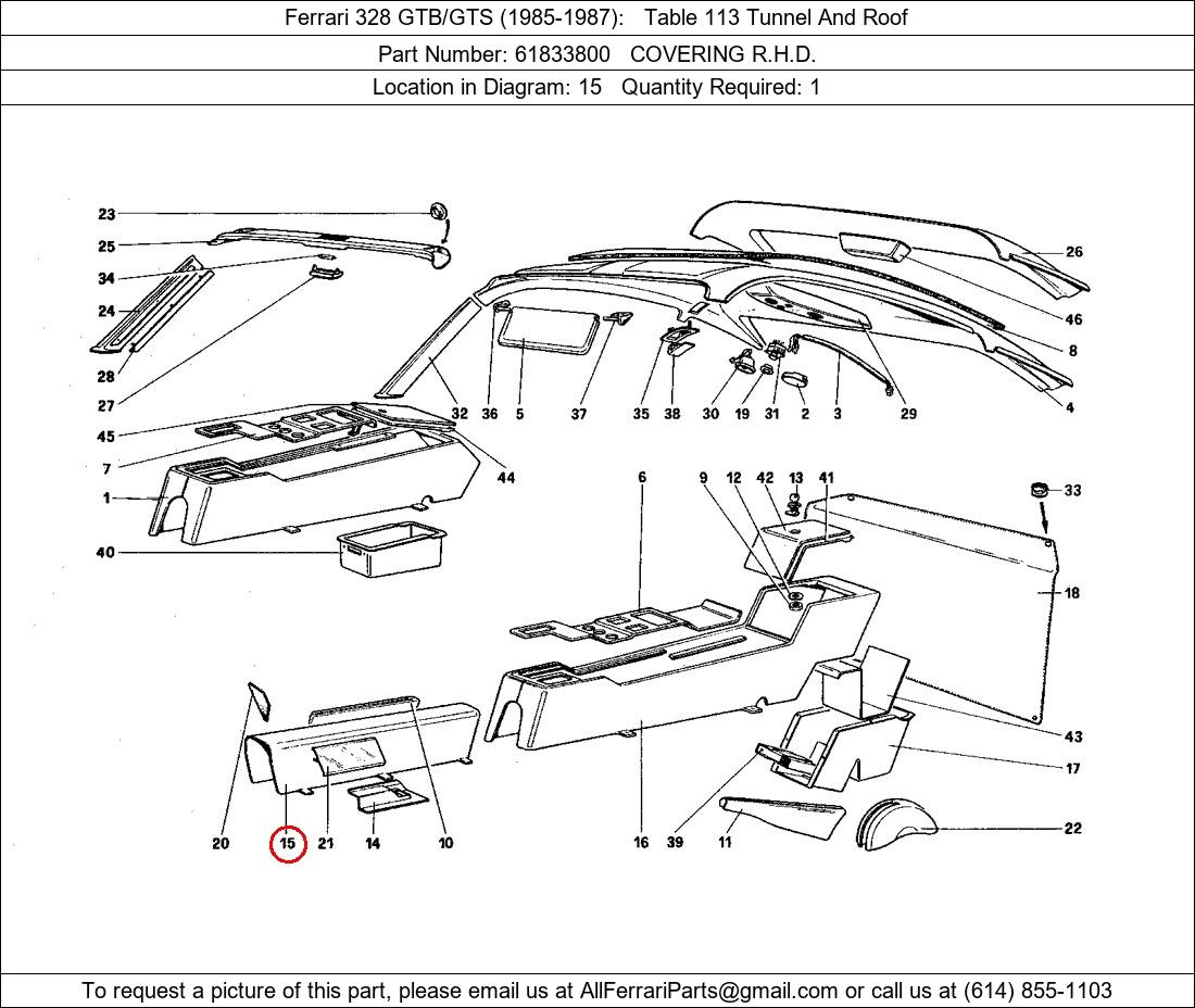 Ferrari Part 61833800