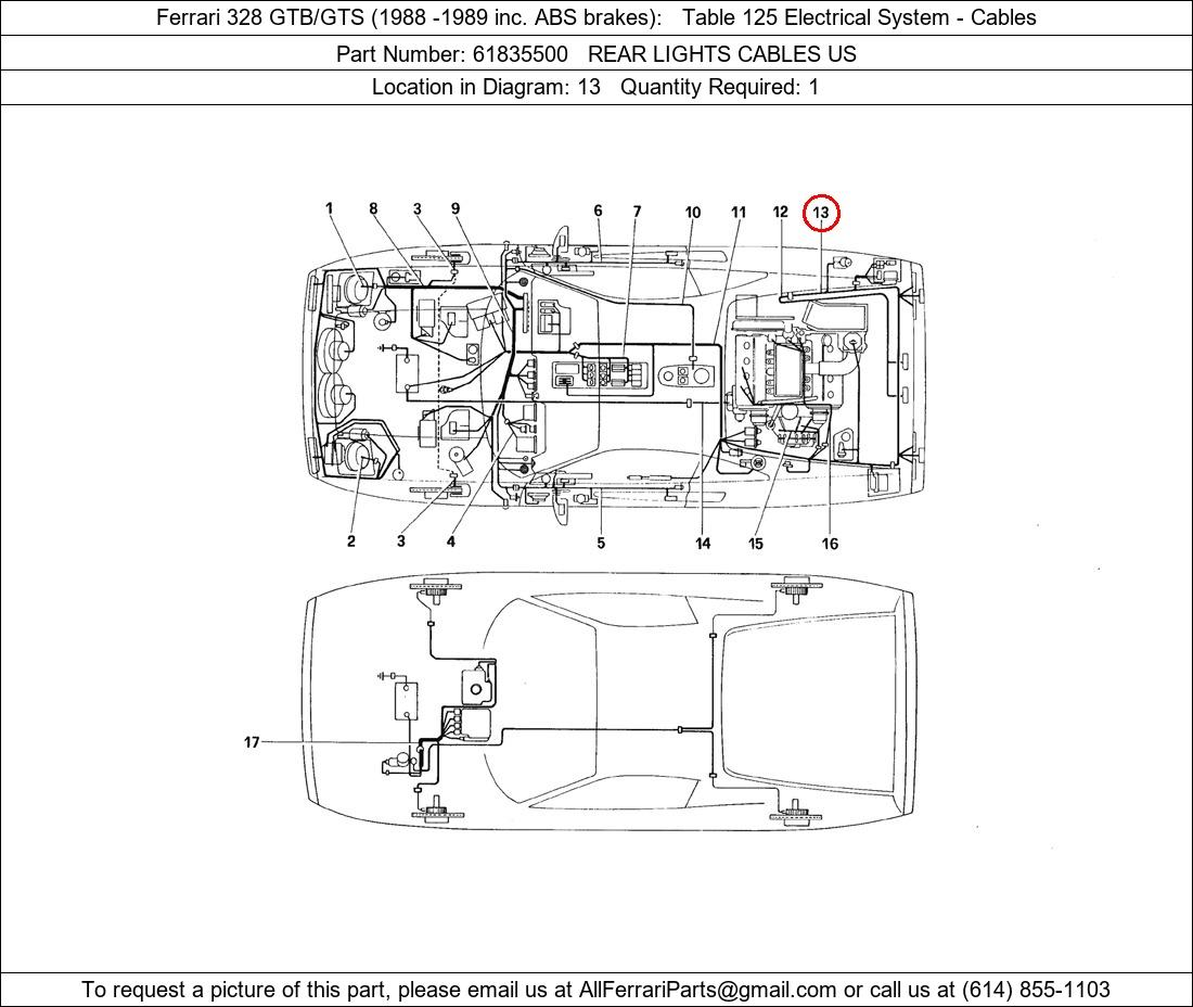 Ferrari Part 61835500