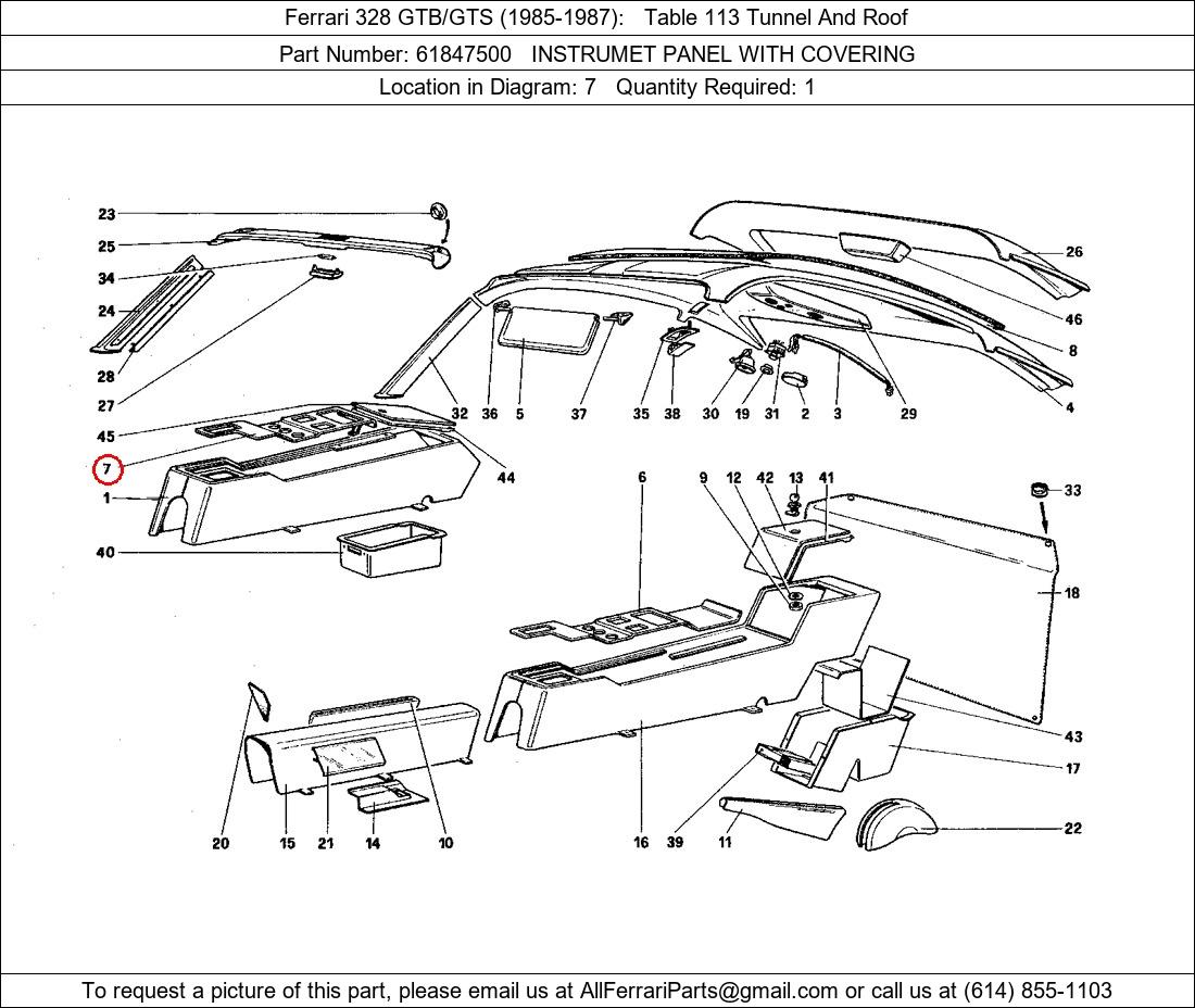 Ferrari Part 61847500