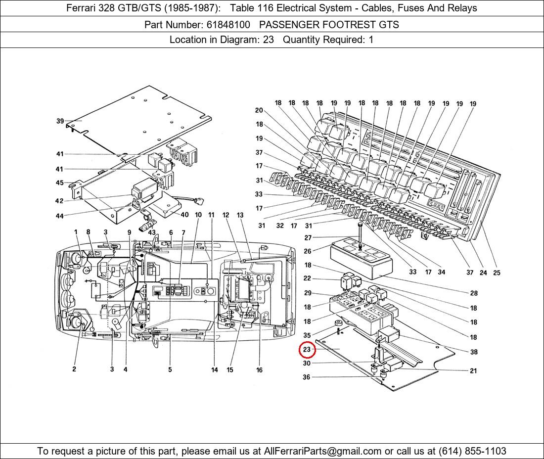 Ferrari Part 61848100