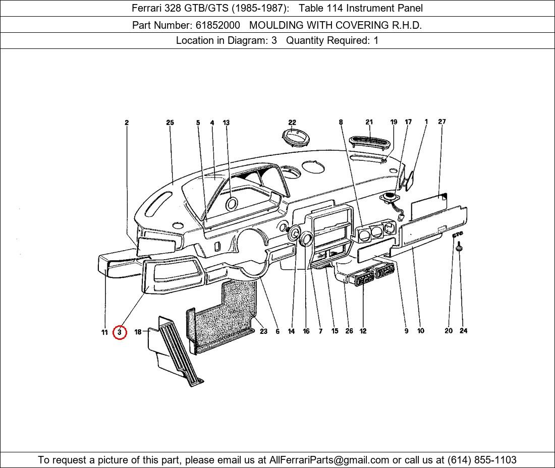 Ferrari Part 61852000