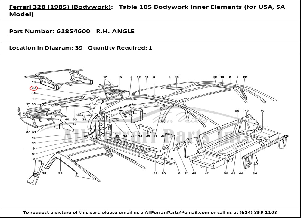 Ferrari Part 61854600