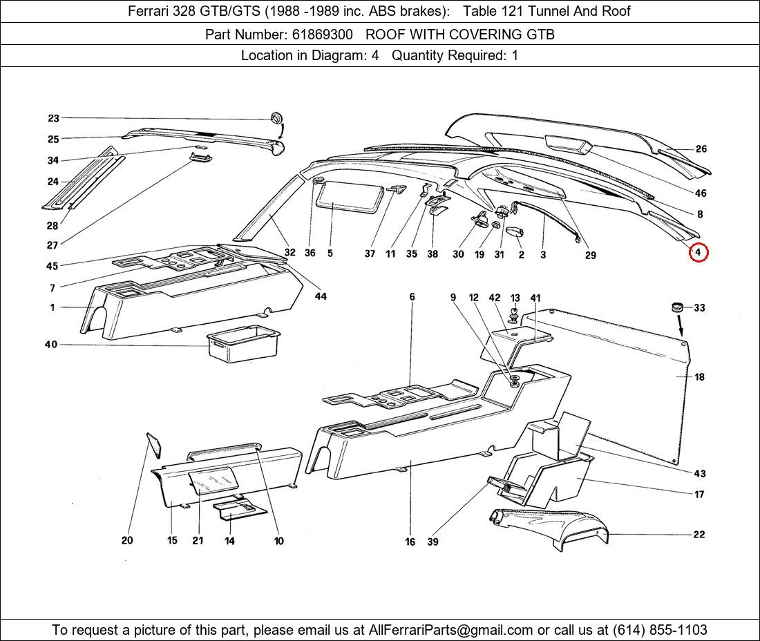 Ferrari Part 61869300