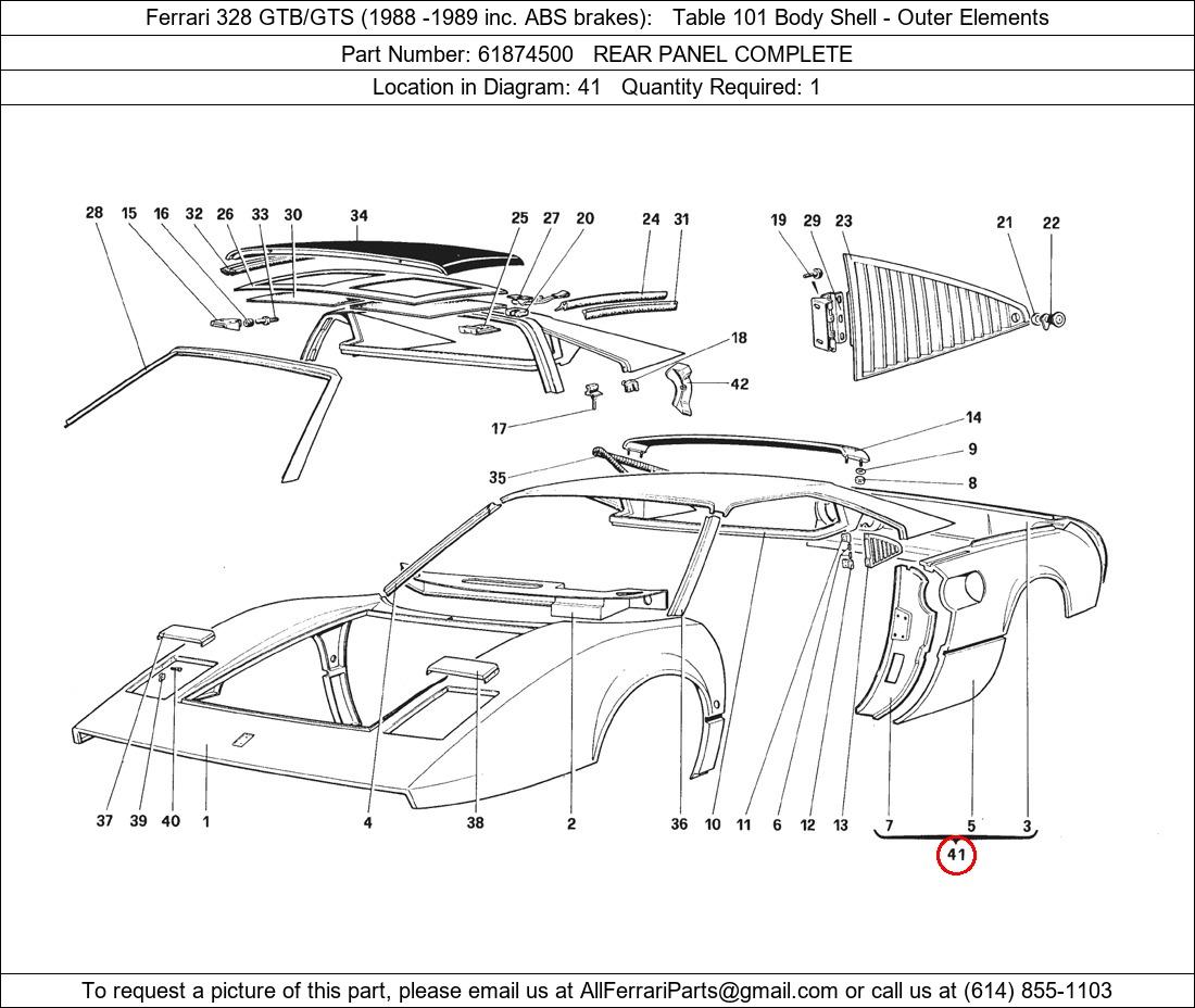 Ferrari Part 61874500