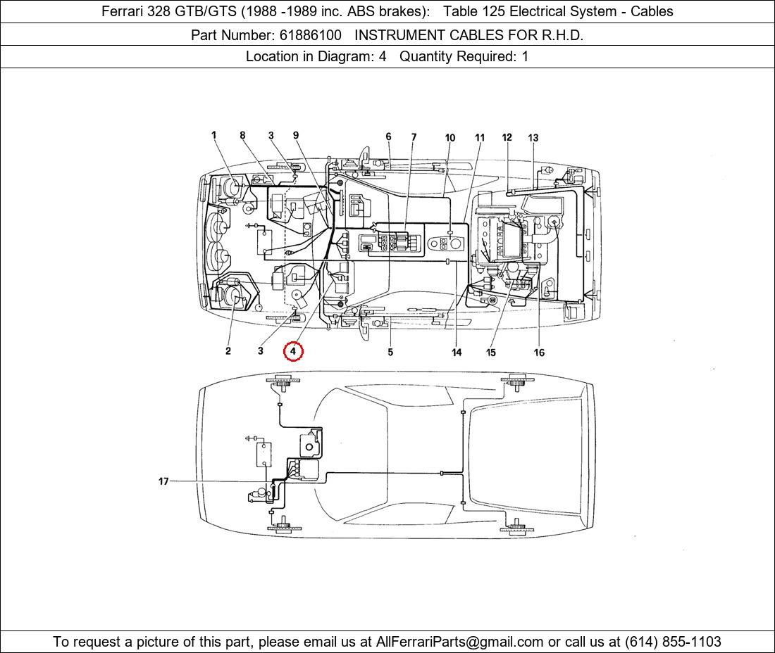 Ferrari Part 61886100