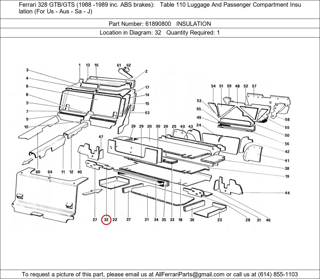 Ferrari Part 61890800