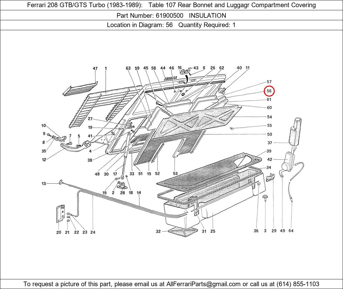 Ferrari Part 61900500