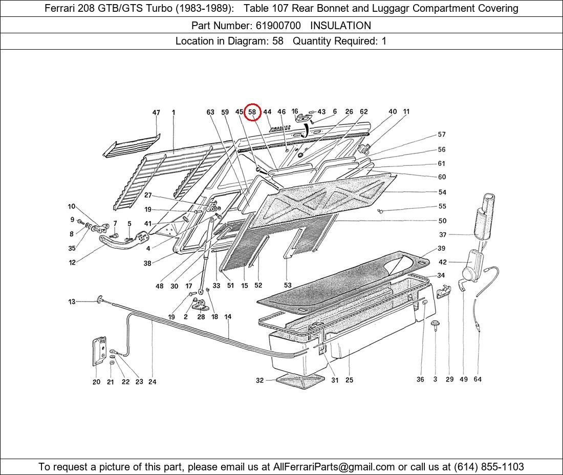 Ferrari Part 61900700