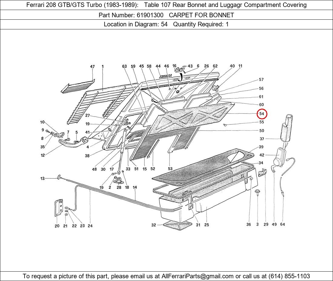 Ferrari Part 61901300