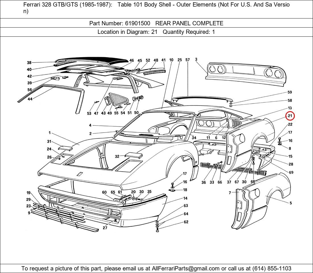 Ferrari Part 61901500