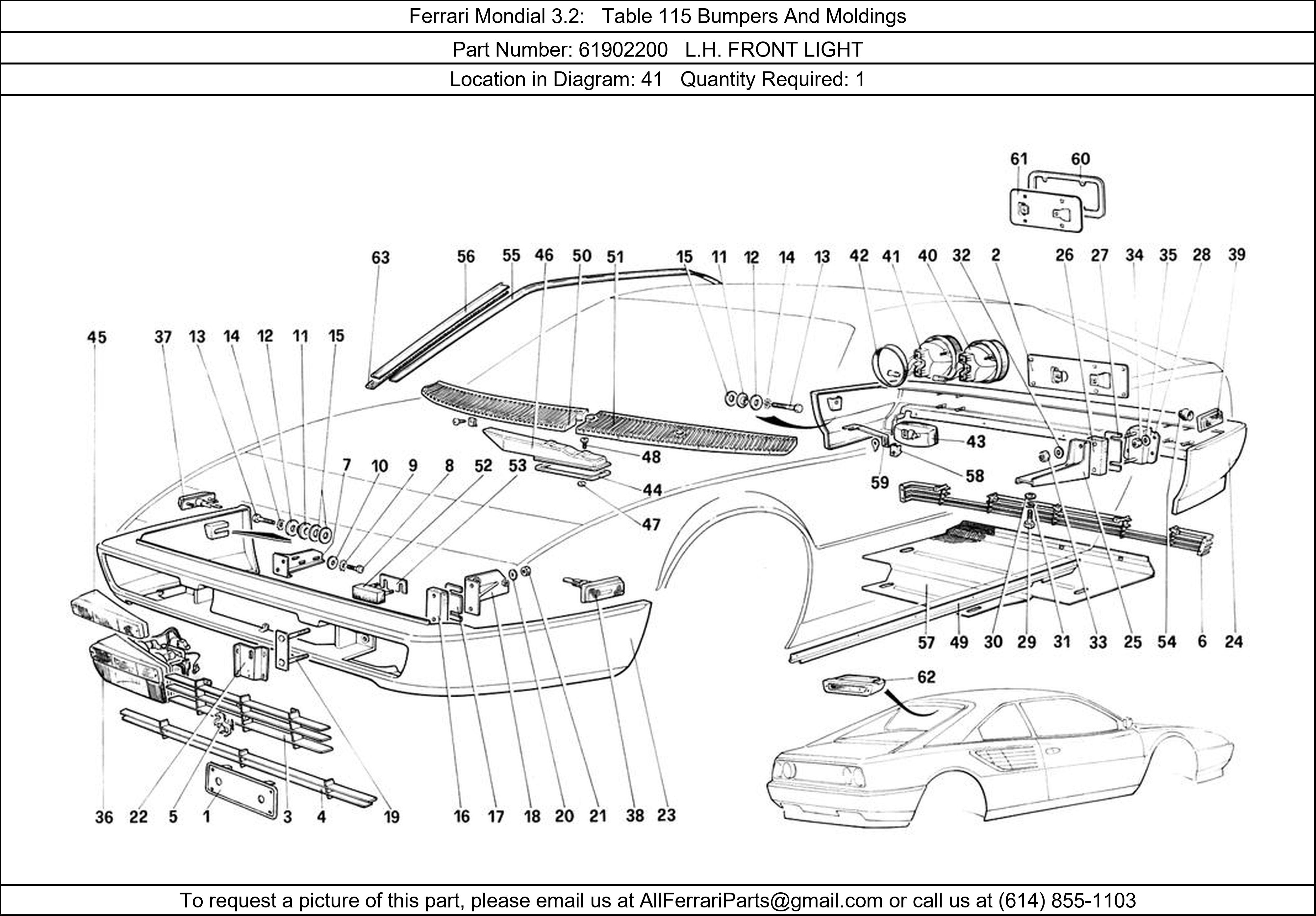 Ferrari Part 61902200