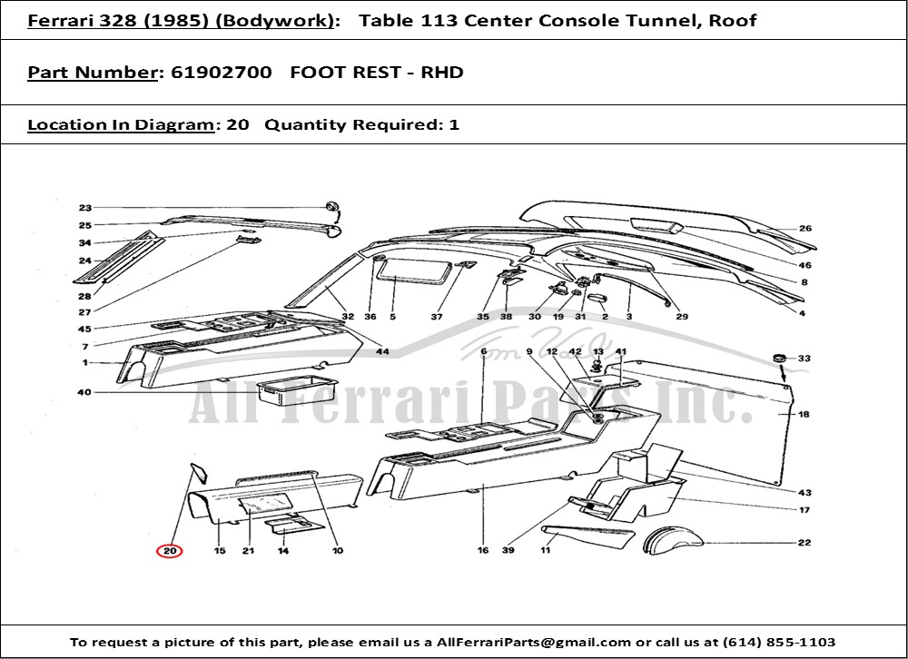 Ferrari Part 61902700