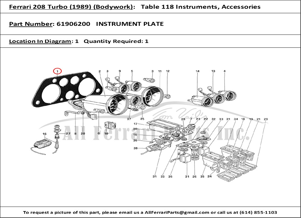 Ferrari Part 61906200