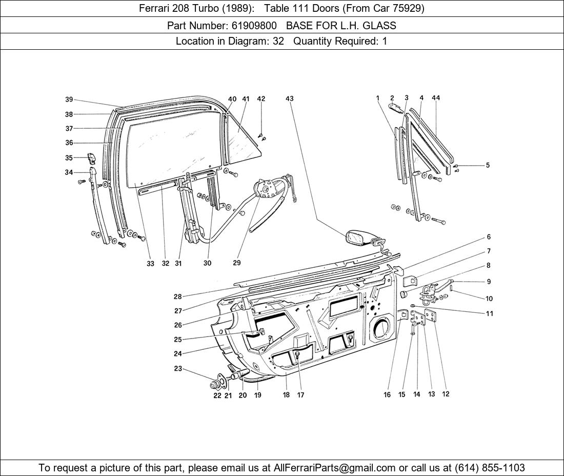 Ferrari Part 61909800