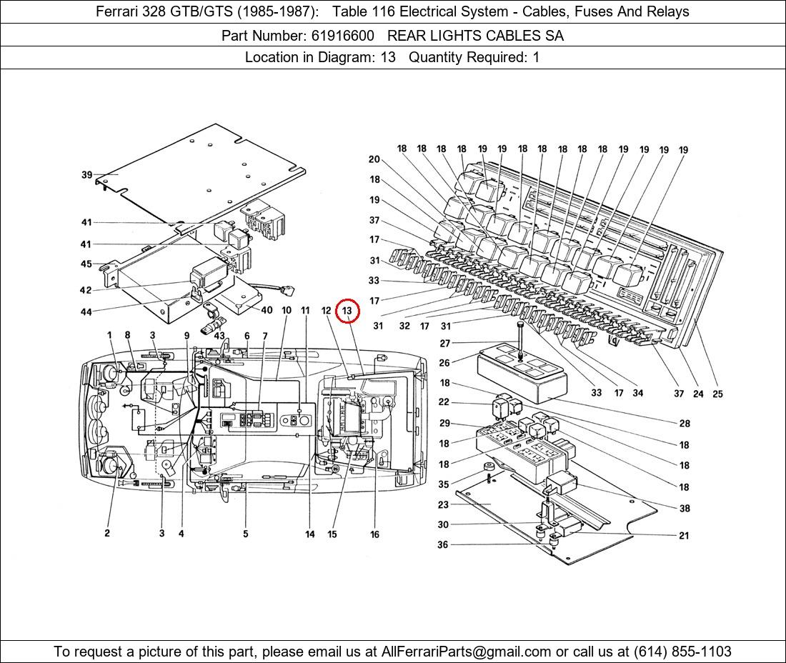 Ferrari Part 61916600