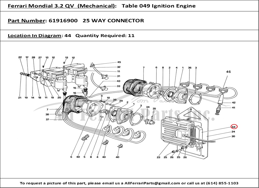 Ferrari Part 61916900