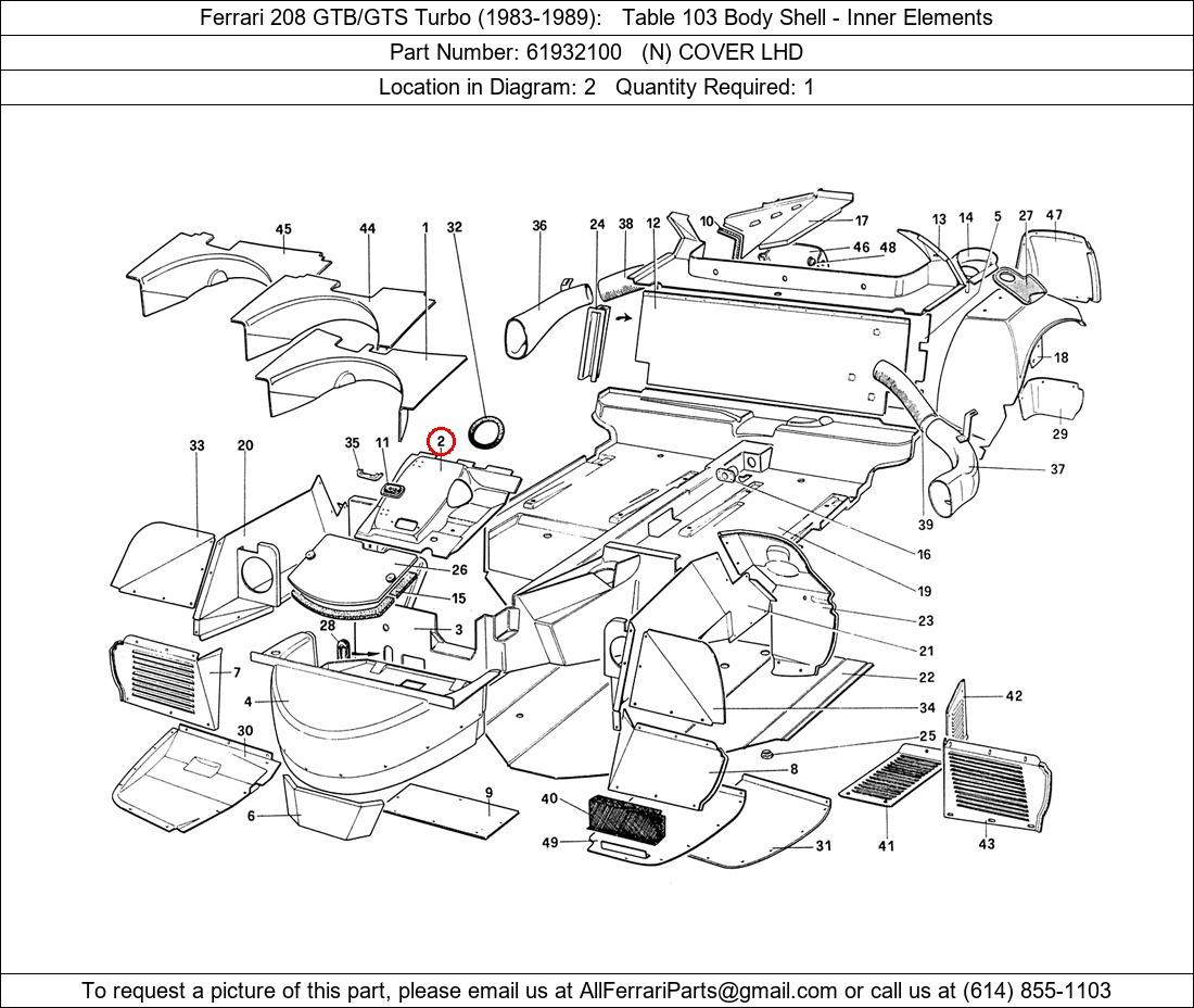 Ferrari Part 61932100