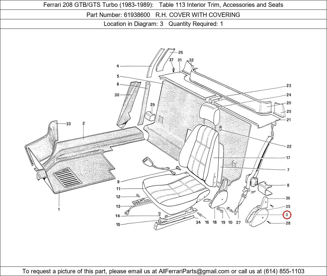 Ferrari Part 61938600