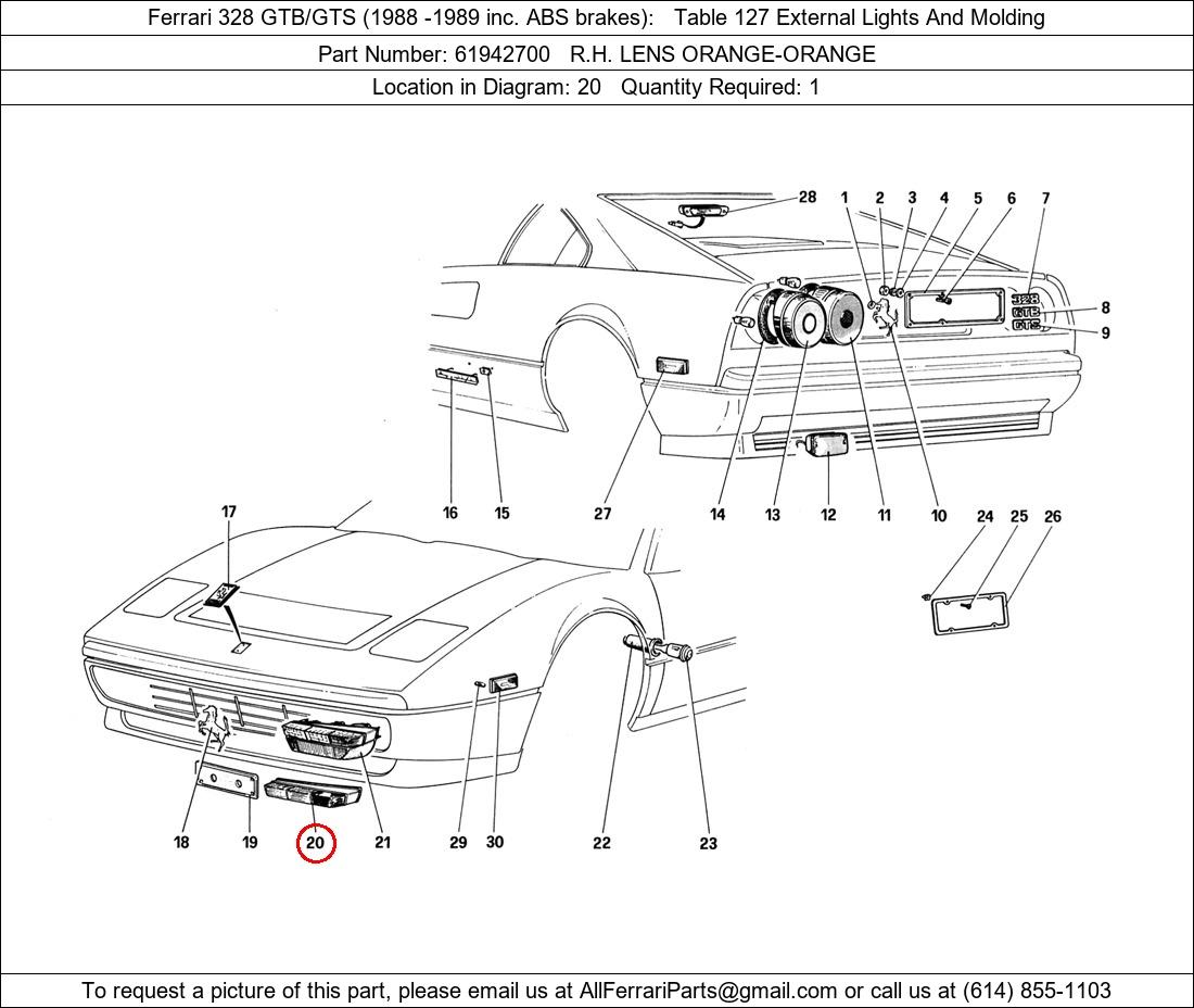 Ferrari Part 61942700