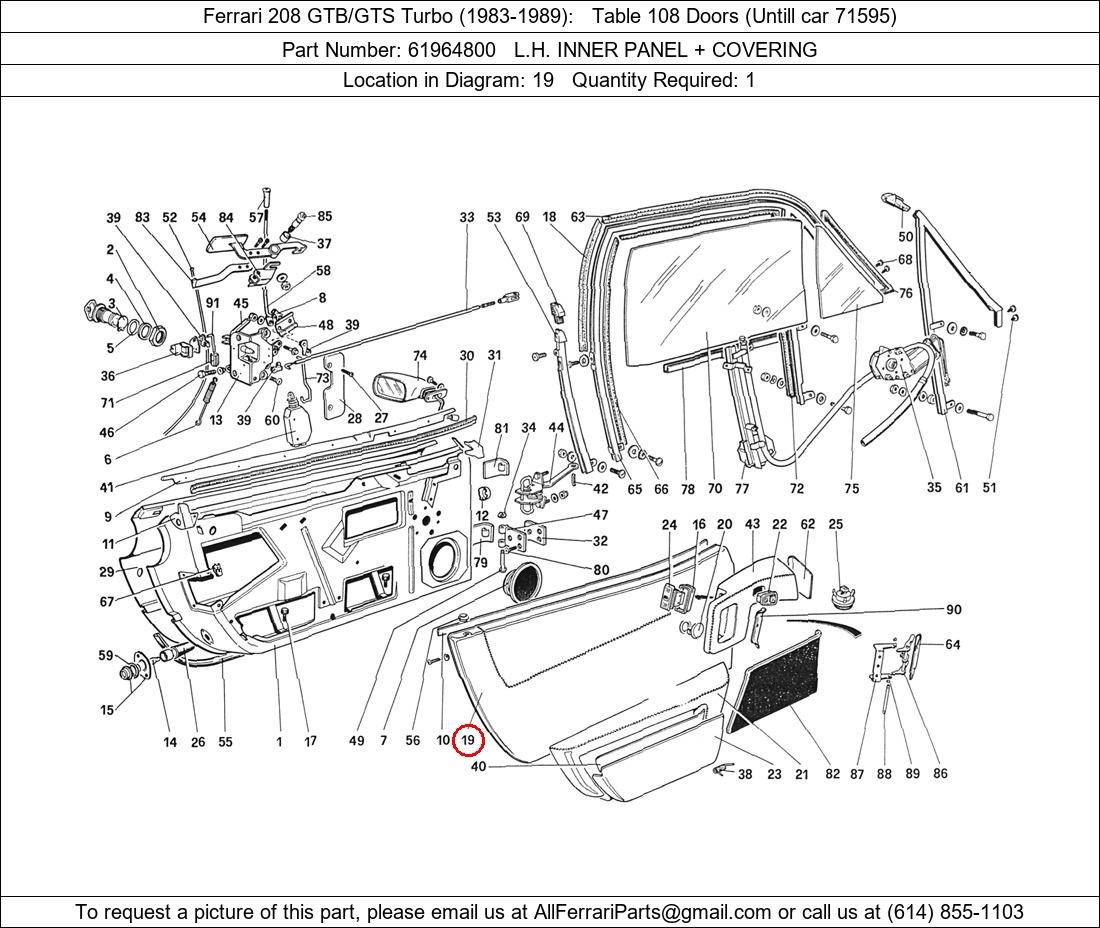 Ferrari Part 61964800