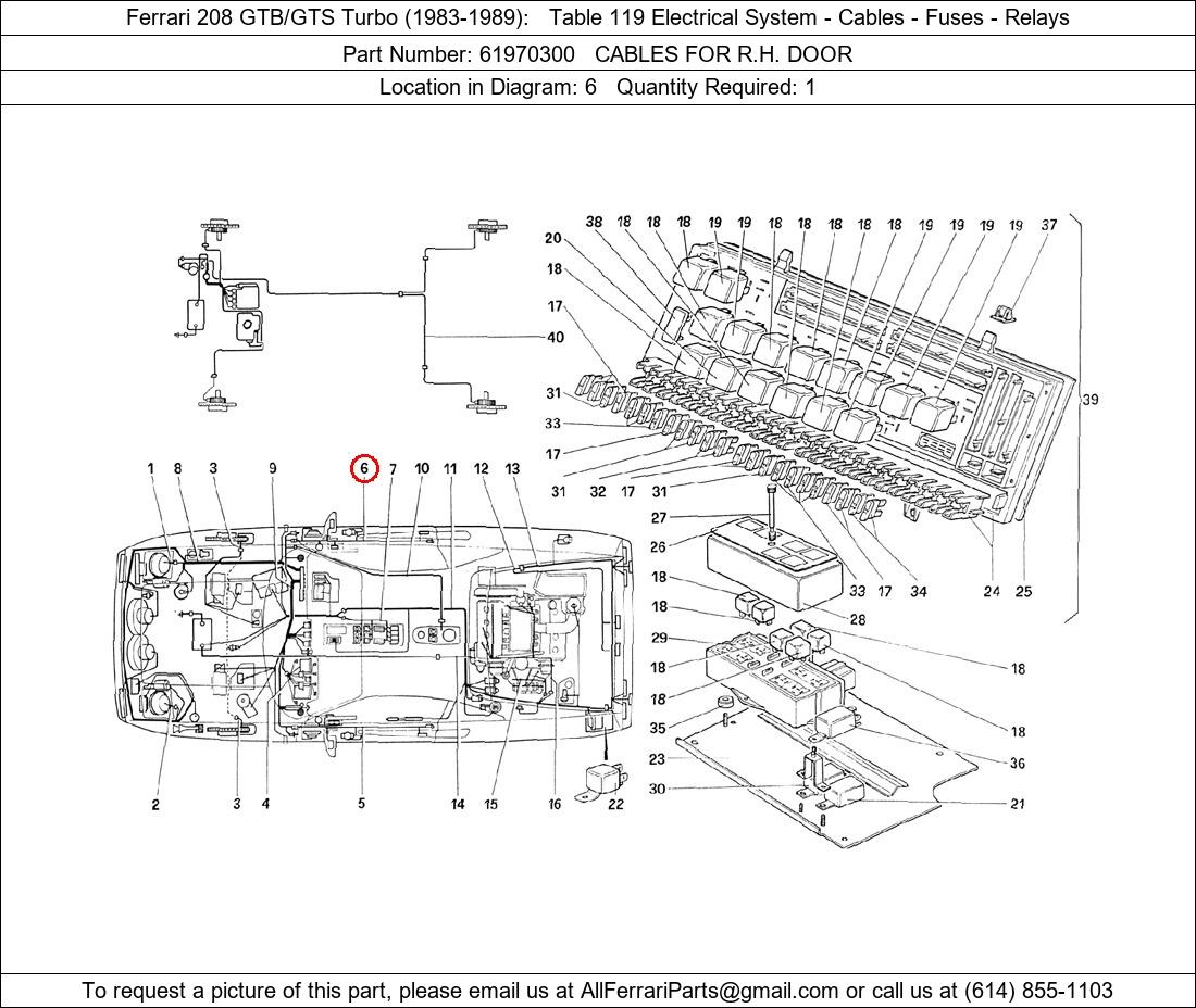 Ferrari Part 61970300