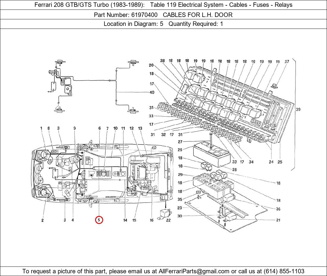 Ferrari Part 61970400