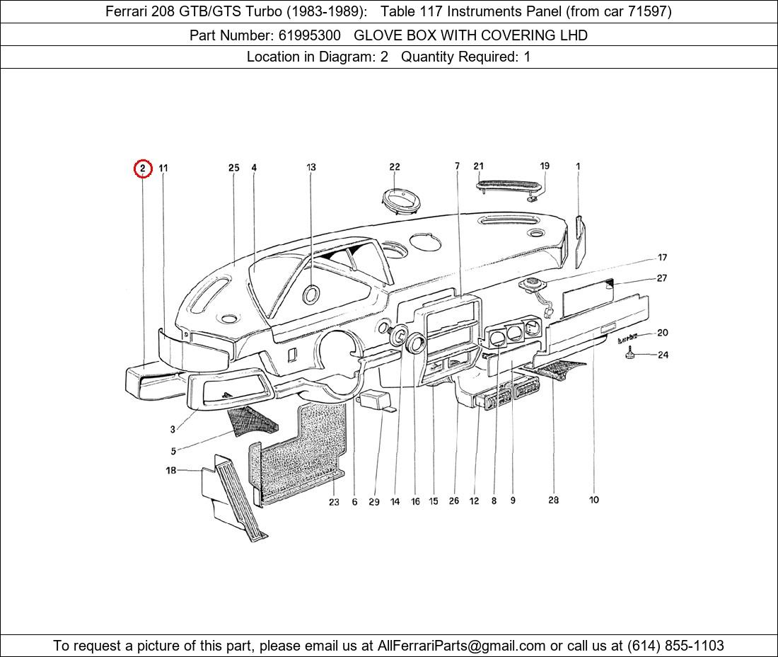 Ferrari Part 61995300