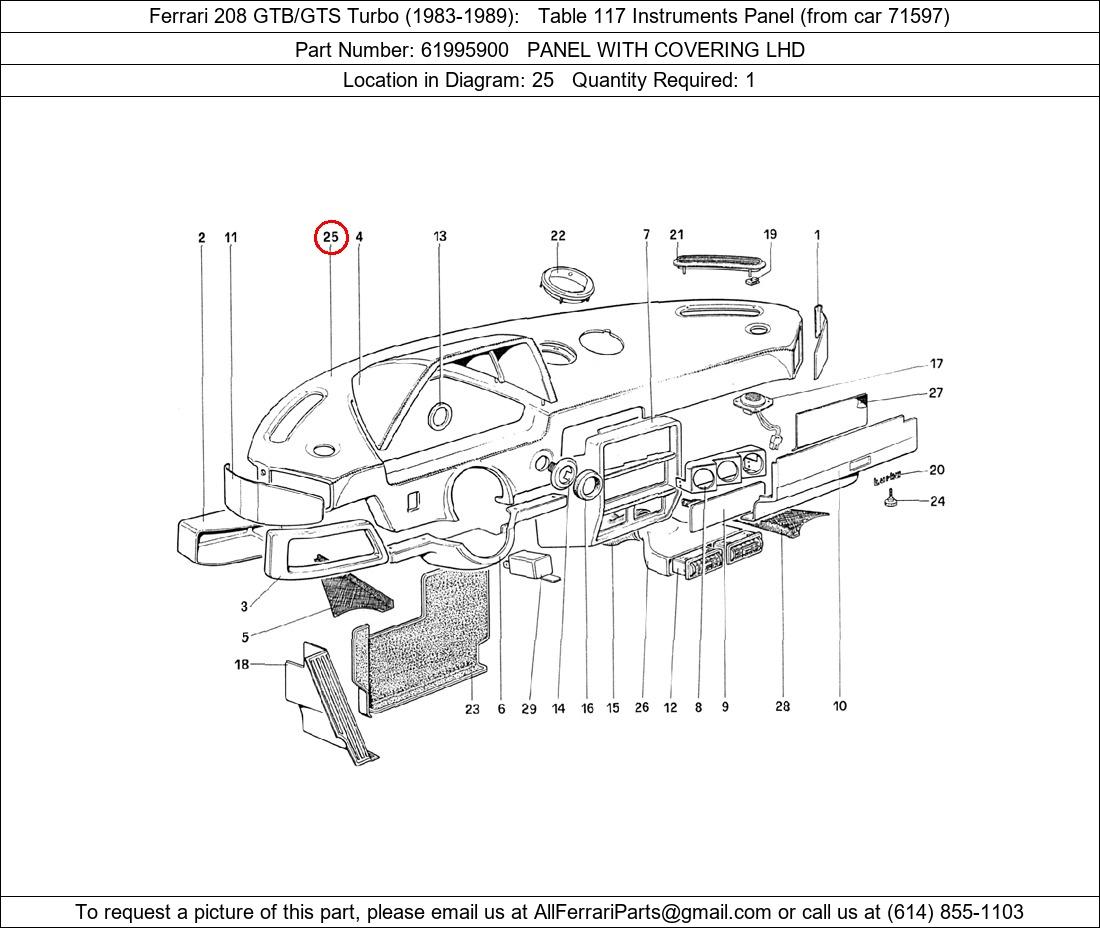 Ferrari Part 61995900