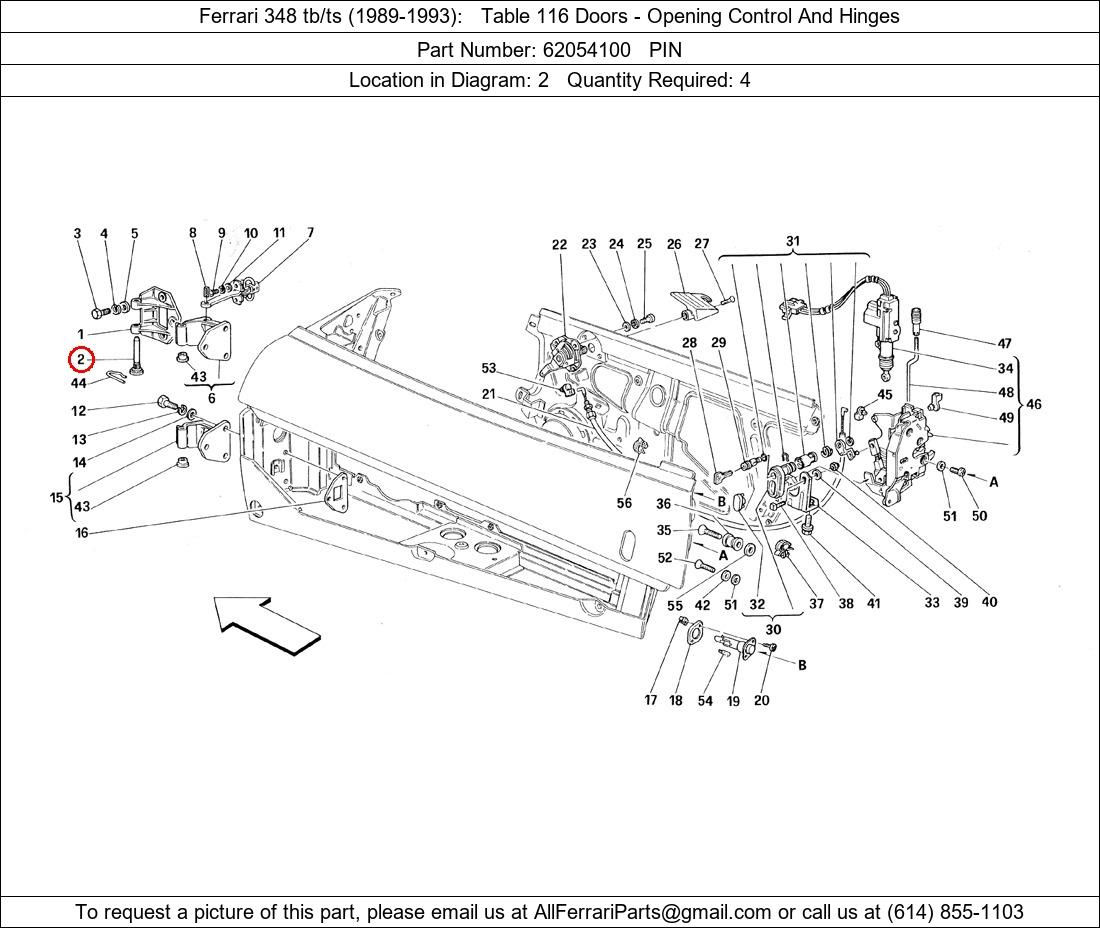 Ferrari Part 62054100