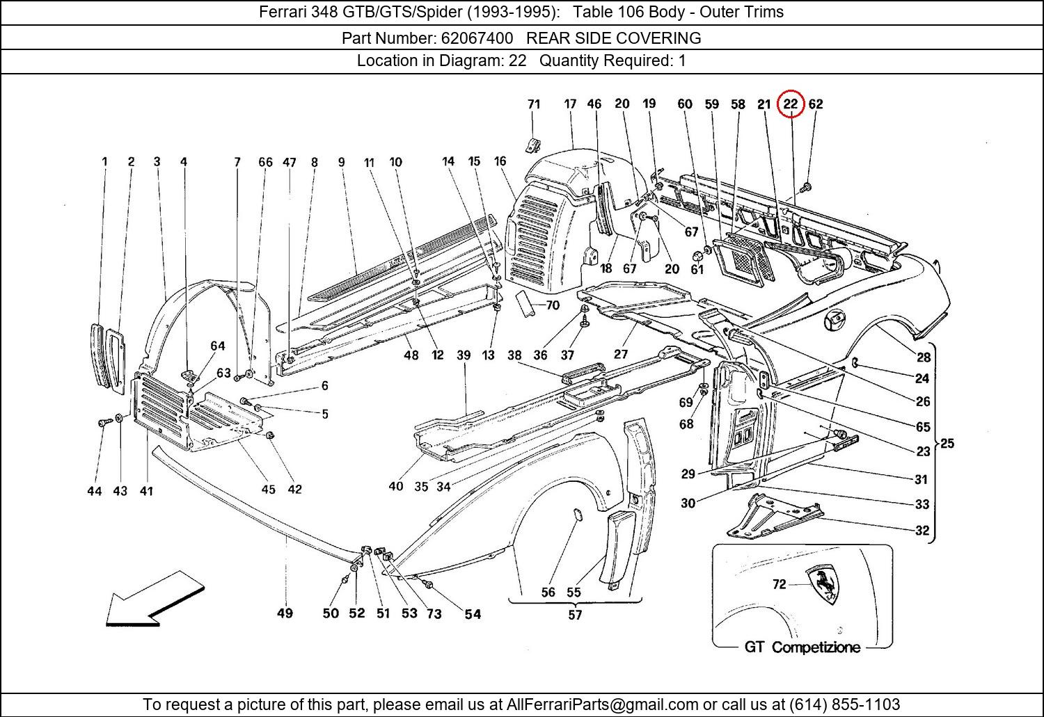 Ferrari Part 62067400