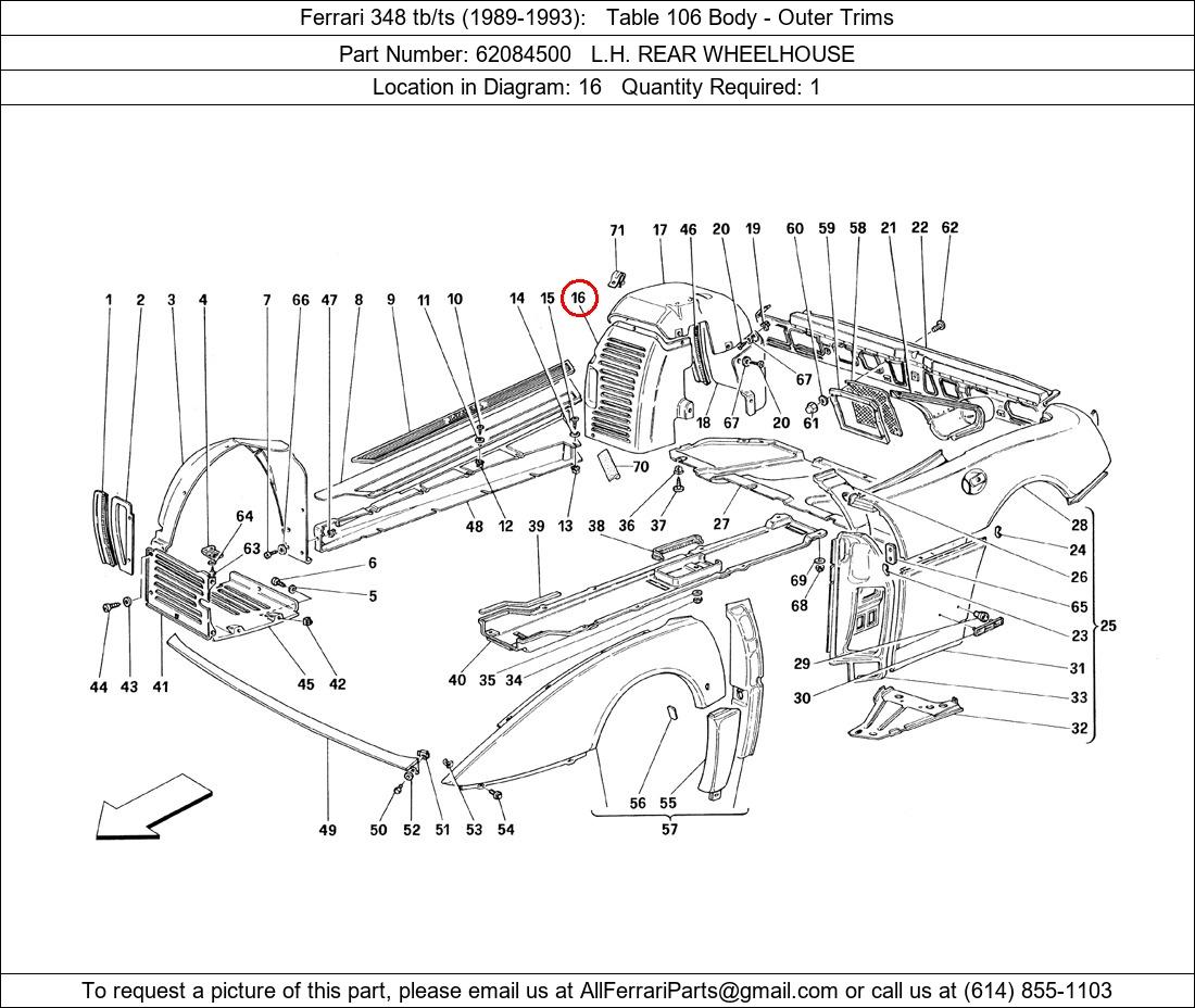 Ferrari Part 62084500