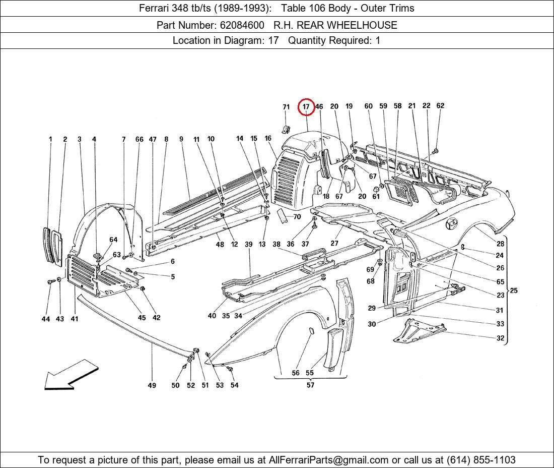 Ferrari Part 62084600