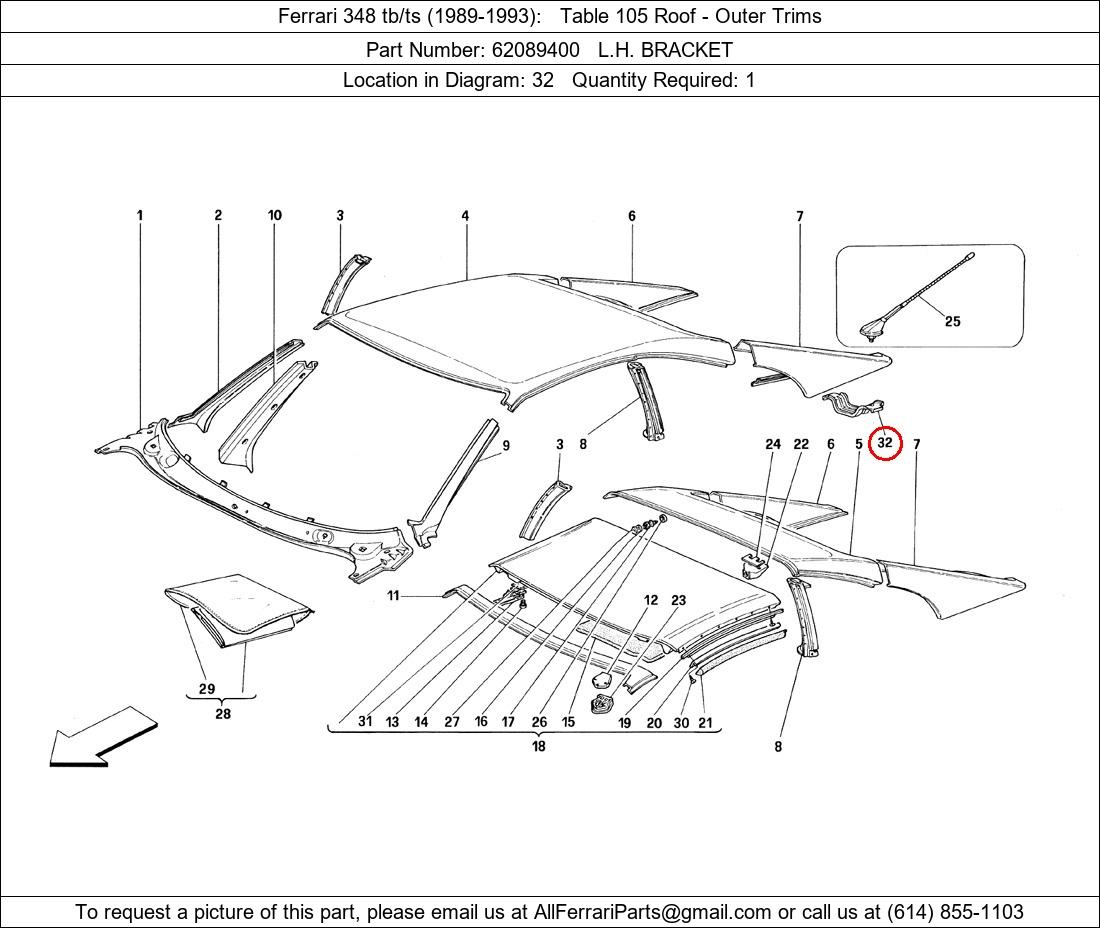 Ferrari Part 62089400