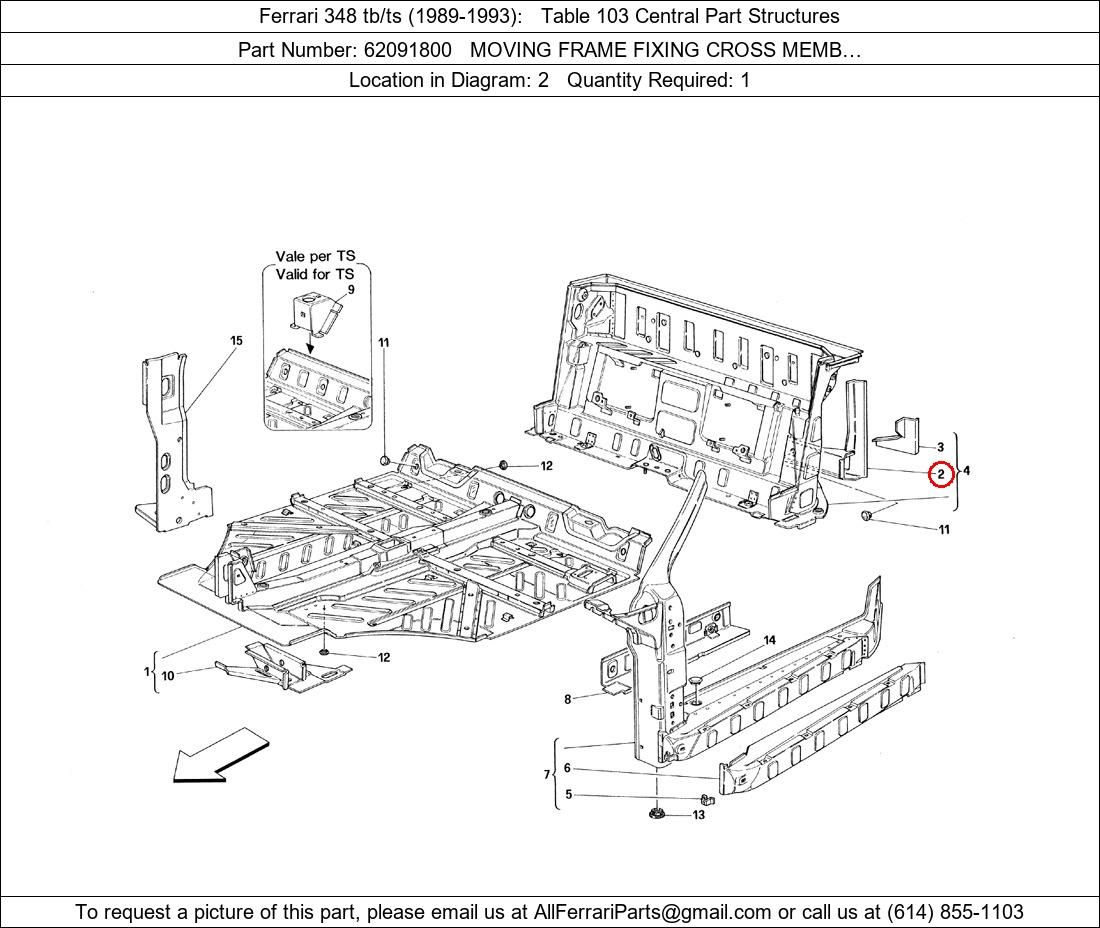 Ferrari Part 62091800