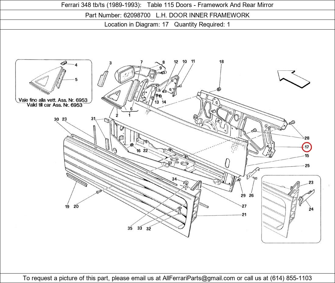 Ferrari Part 62098700