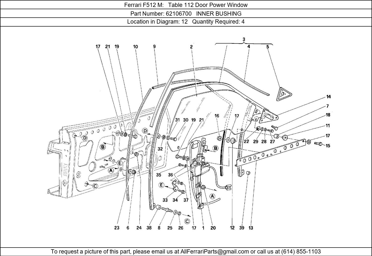 Ferrari Part 62106700