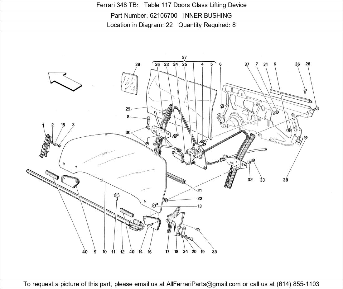 Ferrari Part 62106700