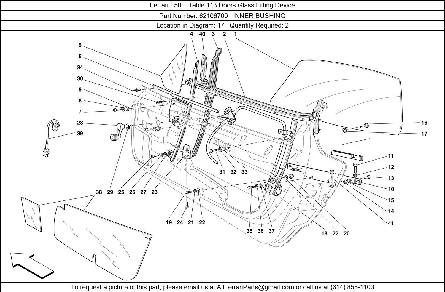 Ferrari Part 62106700