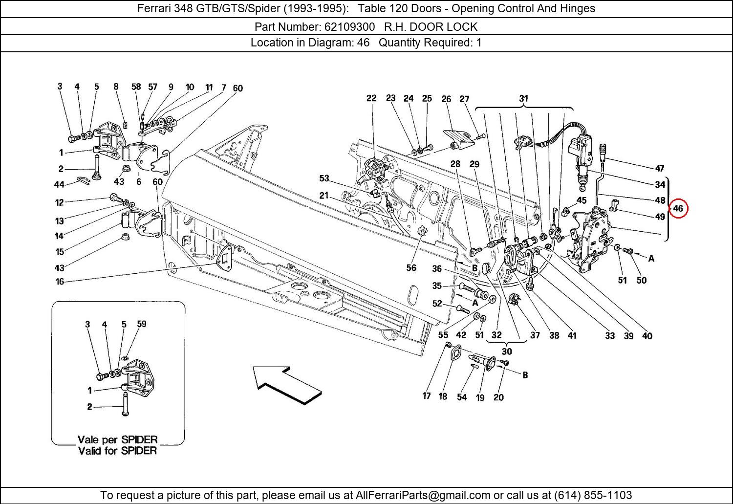 Ferrari Part 62109300