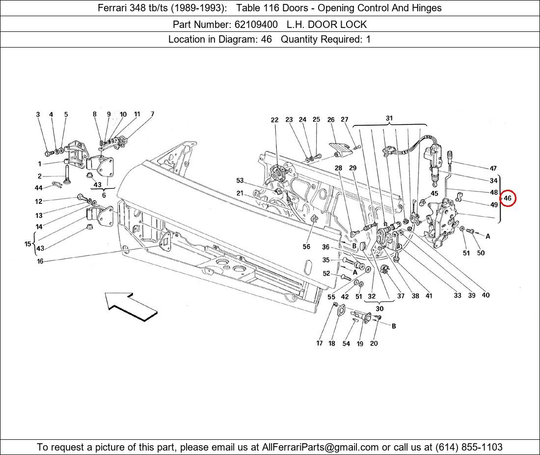 Ferrari Part 62109400