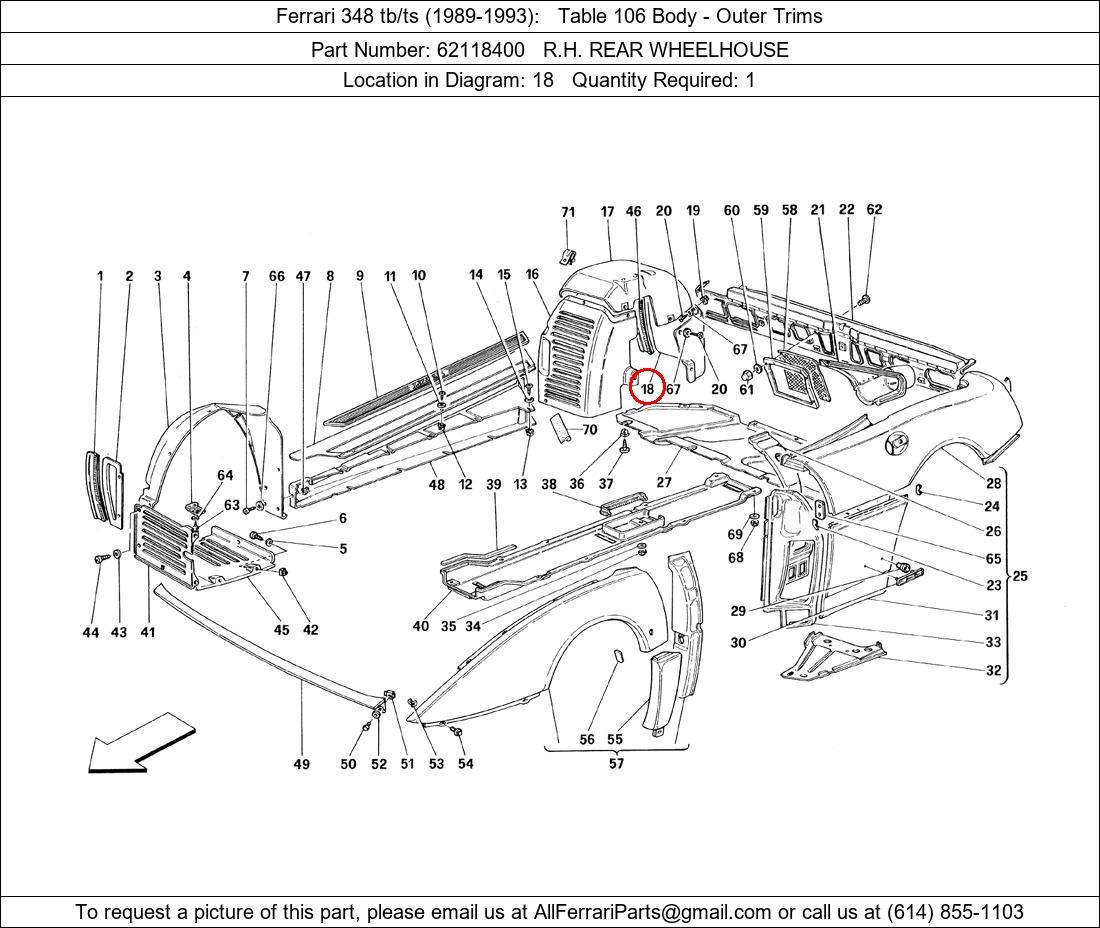 Ferrari Part 62118400